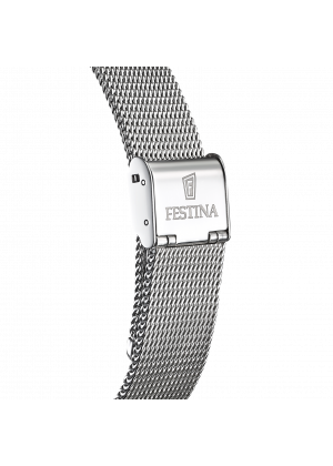 Festina men's white stainless steel watch bracelet f20014/5