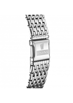 Festina men's grey silver 316l stainless steel watch bracelet f20018/4