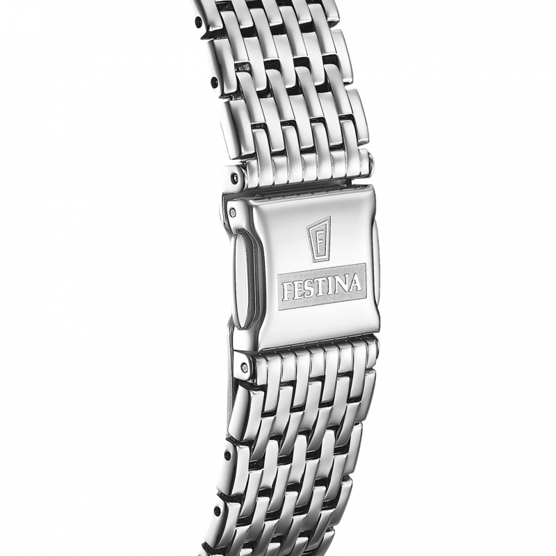 Festina men's grey silver 316l stainless steel watch bracelet f20018/4