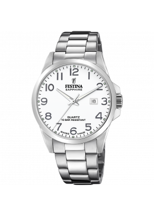 Festina watch f20024/1 silver men's