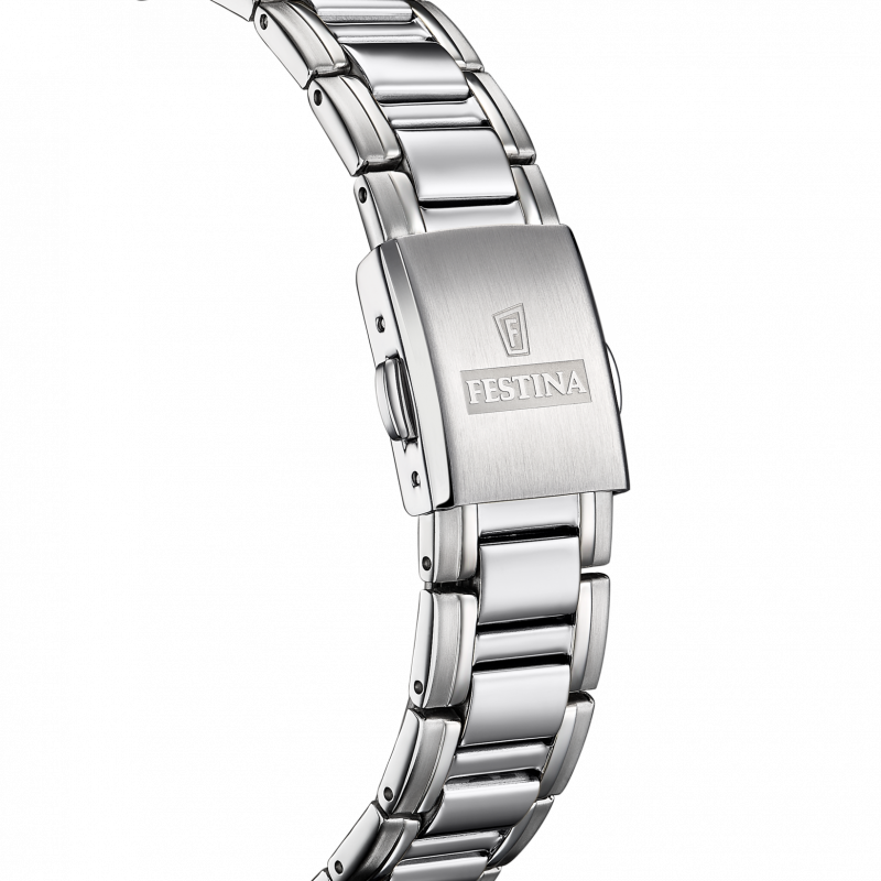 Festina swiss men's white swiss made stainless steel watch bracelet f20026/1