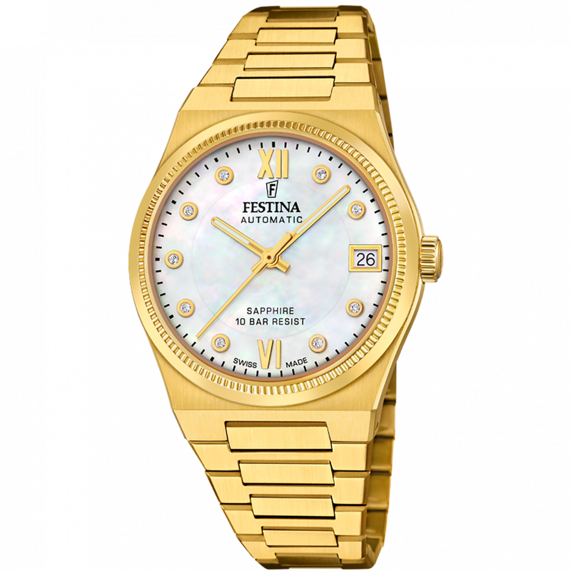 Festina women s cream watch f20033 1