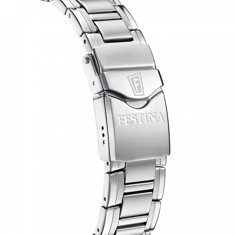 Festina swiss made men's white stainless steel watch bracelet f20042/1