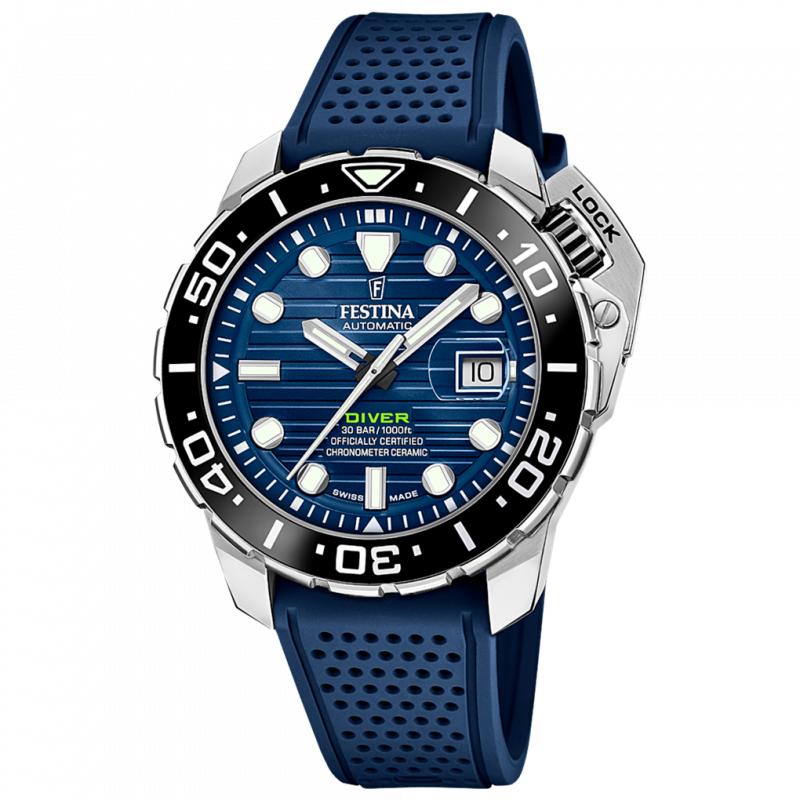 Festina swiss men's blue watch f20043/2