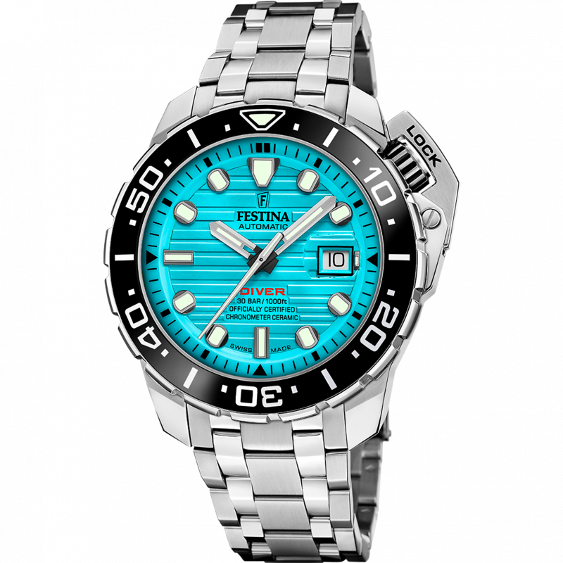 Festina swiss men's blue watch f20043/5