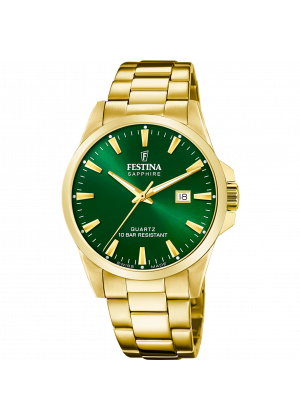 Festina swiss men's green watch f20044/5