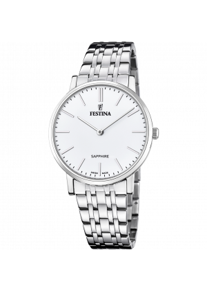 Festina swiss made men's white stainless steel watch bracelet f20045/2