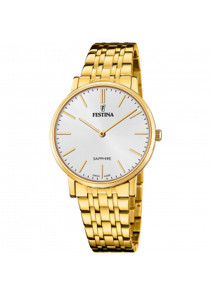 Festina swiss made men's white stainless steel watch bracelet f20046/2