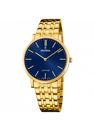 Festina swiss men's blue watch f20046/4