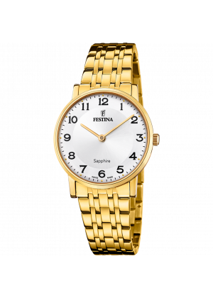 Festina swiss women's white watch f20048/1