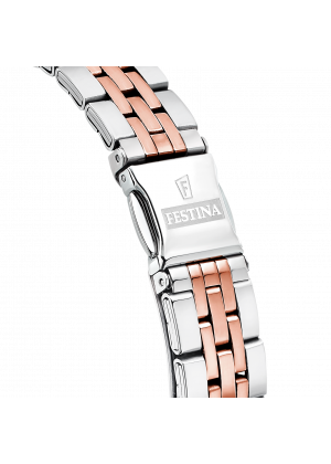 Festina mademoiselle watch f16868/2 silver steel strap, women's