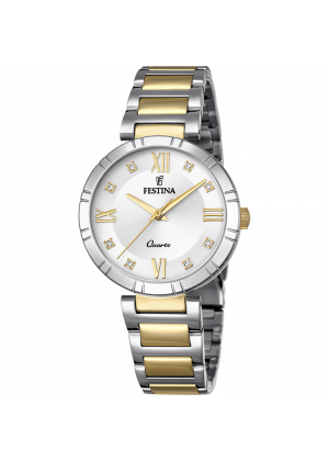 Festina watch mademoiselle f16937/a steel steel strap, woman