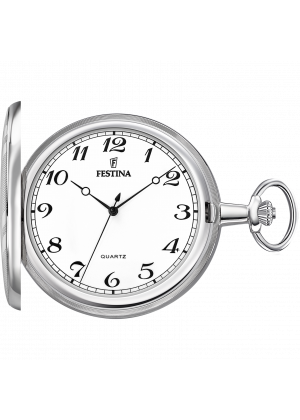 Festina pocket f2022/1 white men's pocket watch