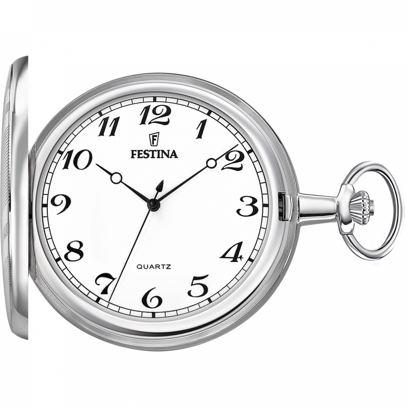 Festina pocket f2022/1 white men's pocket watch