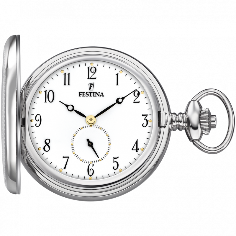 Festina f2026/1 white men's pocket watch