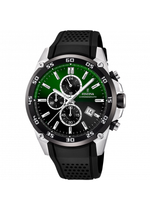 Festina men's green the originals rubber watch bracelet f20330/b