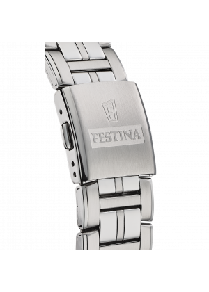 Festina multifunction collection watch f20445/1 silver steel strap, men