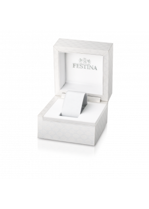 Festina junior collection watch f20457/1 white steel strap, children's.