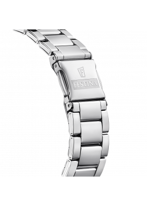 Festina watch f20622/1 alegría collection, silver dial, women's.