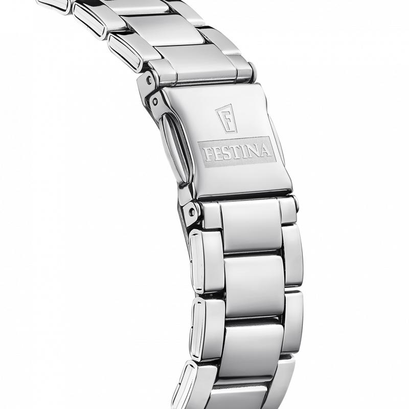 Festina watch f20622/1 alegría collection, silver dial, women's.