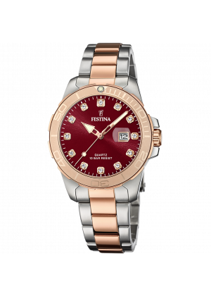 Festina watch f20505/2 bordeaux women