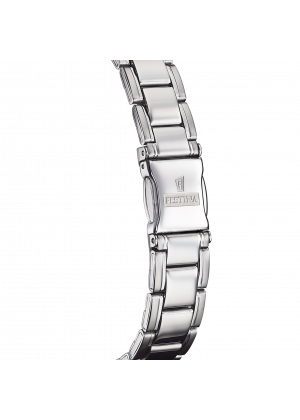 Festina classics watch f20509/2 silver steel strap, women's