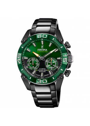 Festina men's green stainless steel watch bracelet f20548/2