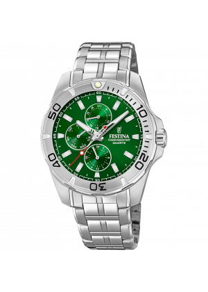 Festina men's green stainless steel watch bracelet f20445/7