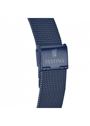 Festina watch f20574/1 blue steel strap, men