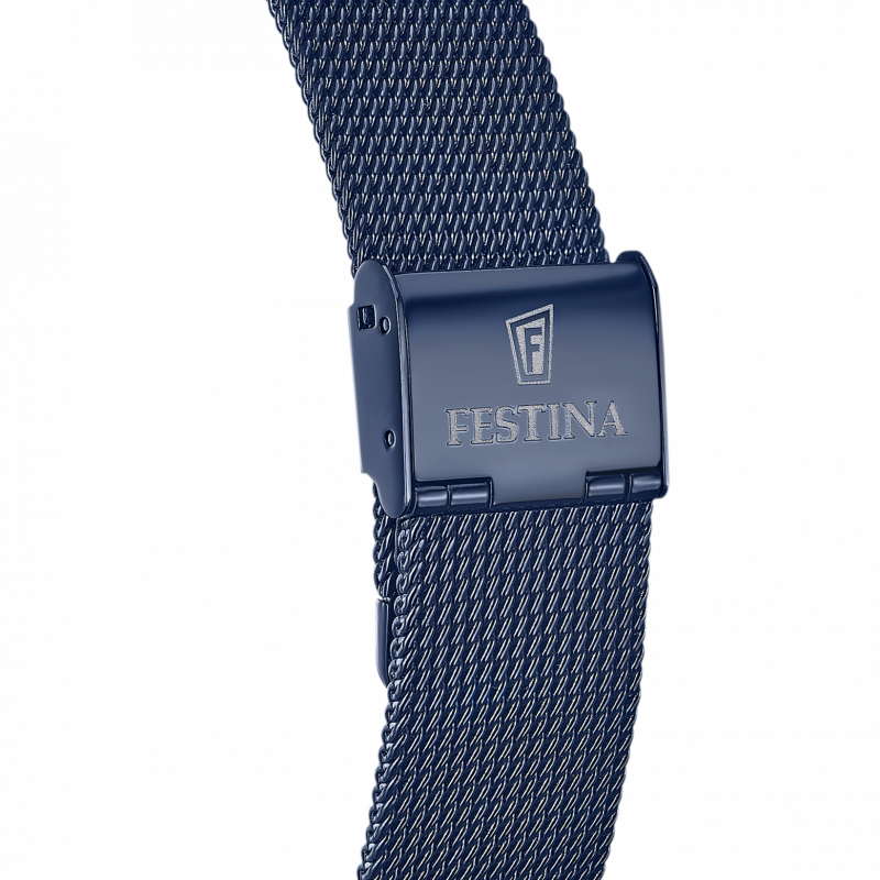 Festina watch f20574/1 blue steel strap, men