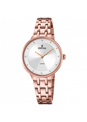 Festina watch f20602/1 silver steel strap, women's