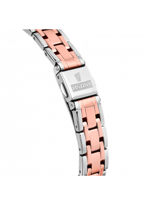 Festina mademoiselle watch f20626/1 silver gray steel strap, women.