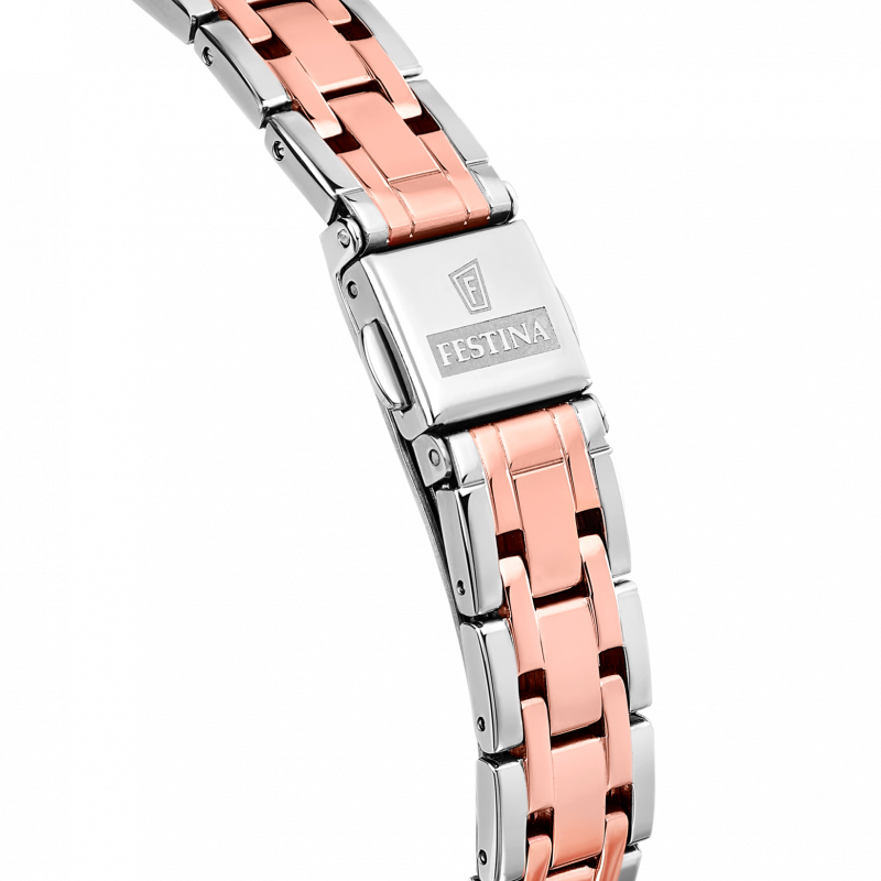 Festina mademoiselle watch f20626/1 silver gray steel strap, women.