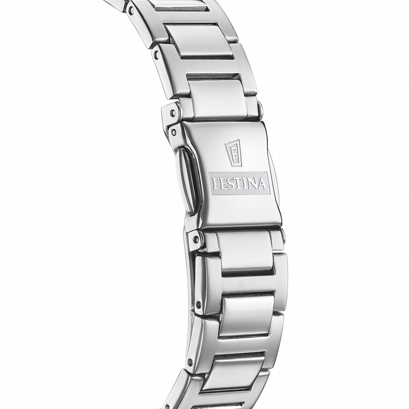 Festina watch mademoiselle f20583/1 silver gray steel strap, women