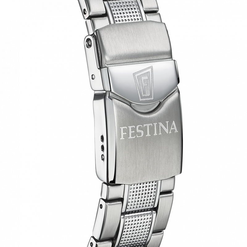 Festina men's blue originals stainless steel watch bracelet f20669/1