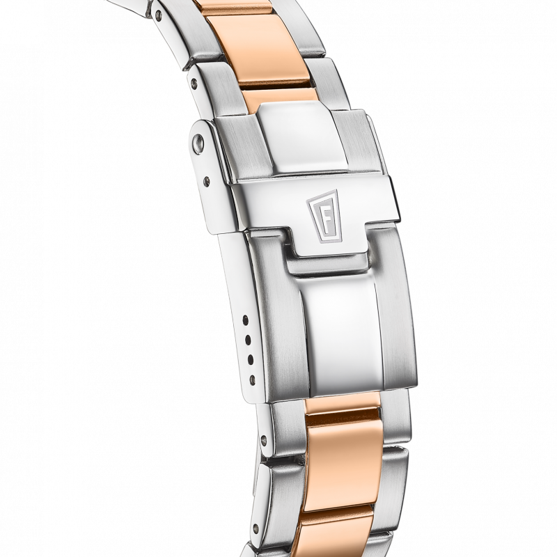 Festina watch f20605/1 mother-of-pearl steel strap, women