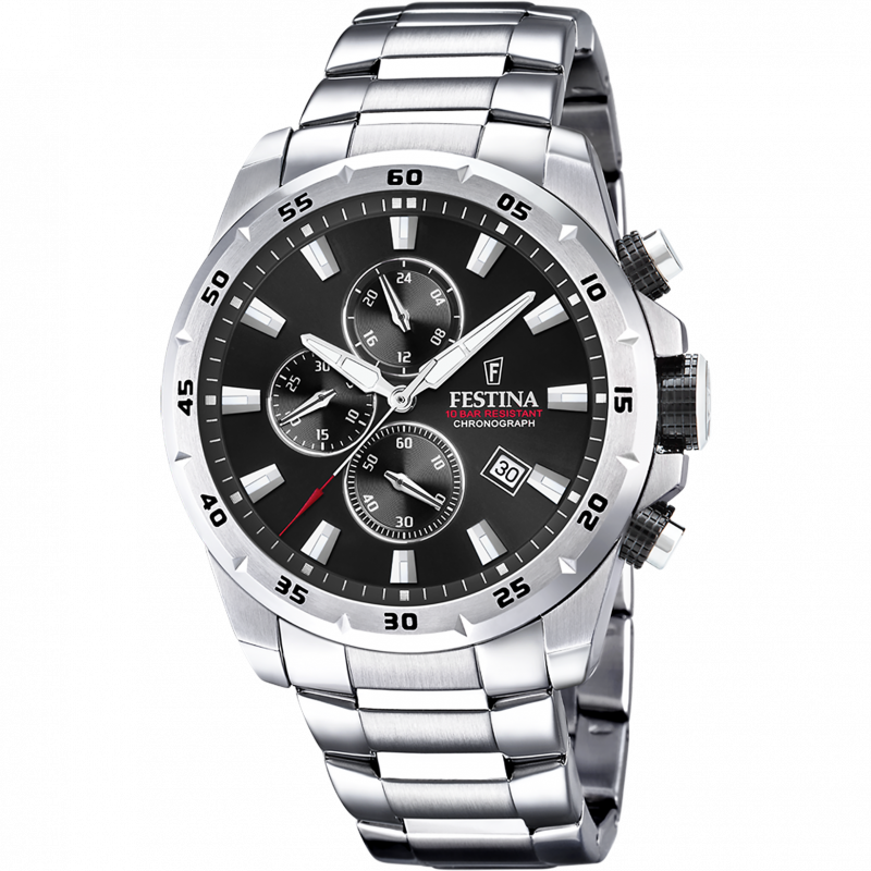 Festina ChronoSport Black Steel f20463/4