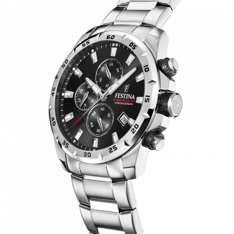 Festina ChronoSport Black Steel f20463/4