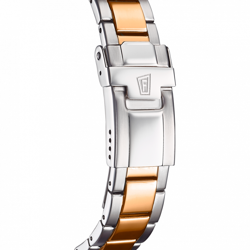 Festina boyfriend collection watch f20505/1 mother-of-pearl dial with steel strap, women's