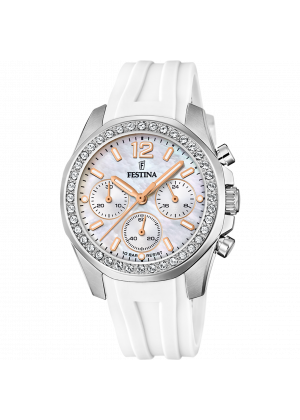 Festina watch f20610/1 silver women's