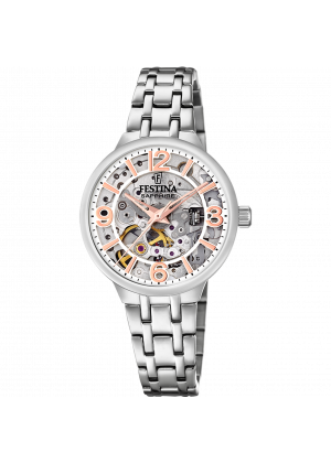 Festina watch f20614/1 with steel strap, women's