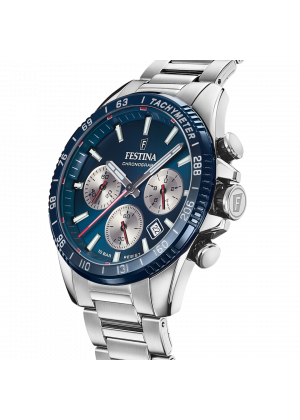 Festina watch f20560/2 blue steel strap, men