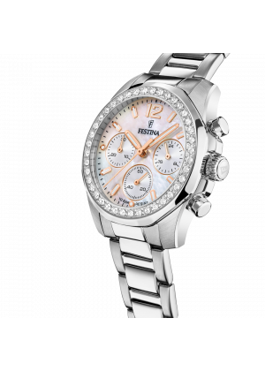 Festina watch f20606/1 mother-of-pearl women's