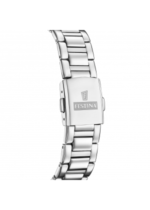 Festina solar energy f20658/1 cream stainless steel 316l, women