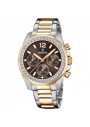 Festina watch f20608/1 woman chocolate