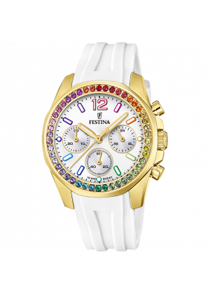 Festina watch f20650/2 white women