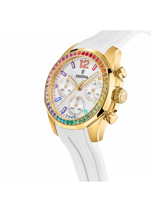 Festina watch f20650/2 white women