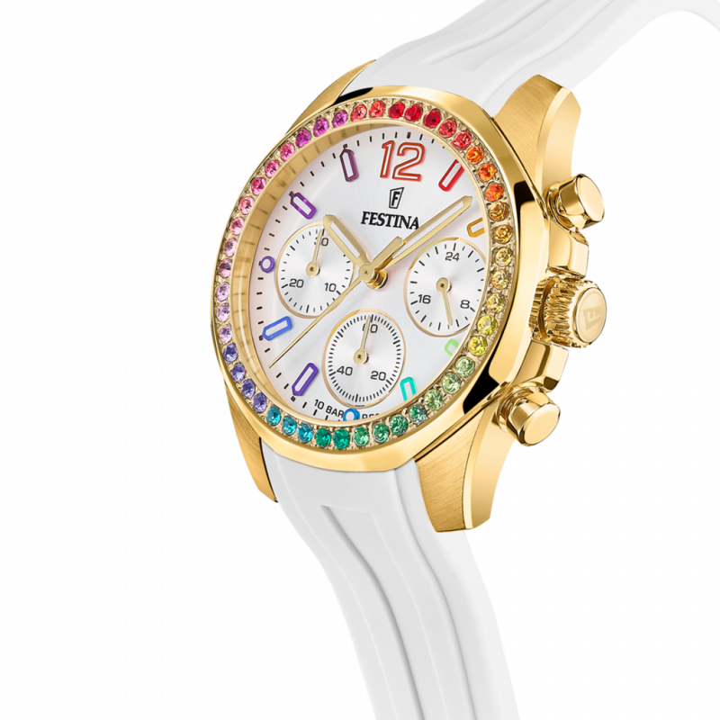 Festina watch f20650/2 white women