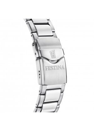 Festina men's orange stainless steel watch bracelet f20665/5