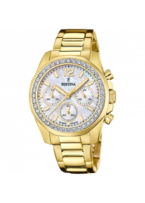 Festina rainbow watch f20609/1 mother-of-pearl women's